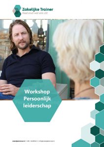 Brochure Workshop Persoonlijk leiderschap