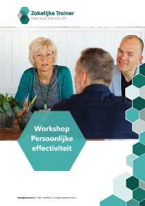 Brochure Workshop Persoonlijke effectiviteit