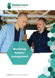 Brochure Workshop Relatiemanagement