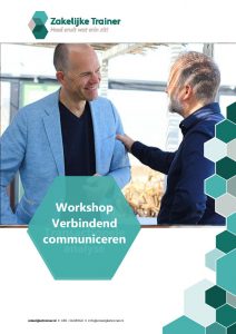 Brochure Workshop Verbindend communiceren